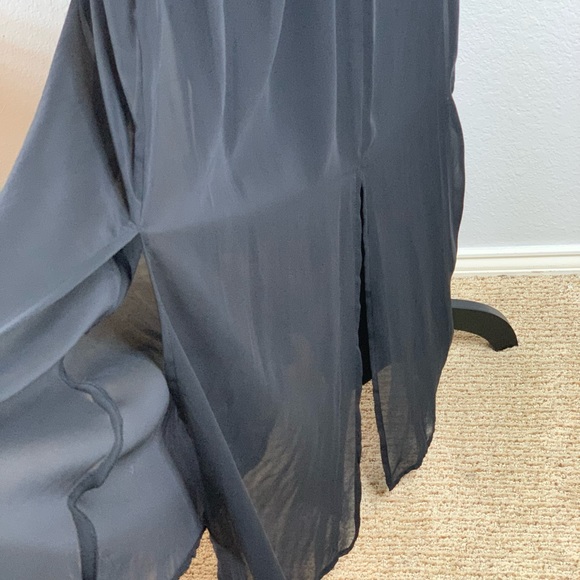 Woman double layer chiffon dress size US 10 - Picture 12 of 14